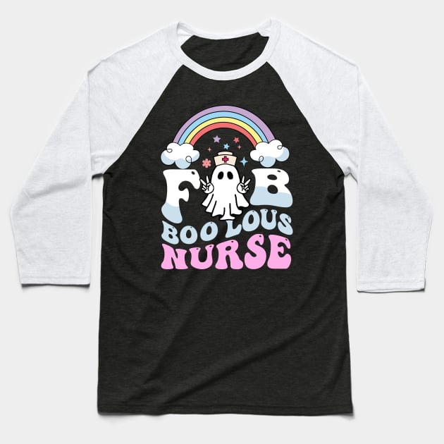 Fab Boo Lous Nurse Baseball T-Shirt by TheDesignDepot